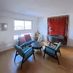 דירה Loft 80m2 Au 9eme Etage Avec Ascenseur - Parking Gratuit - Vues Panoramiques Sur פריז