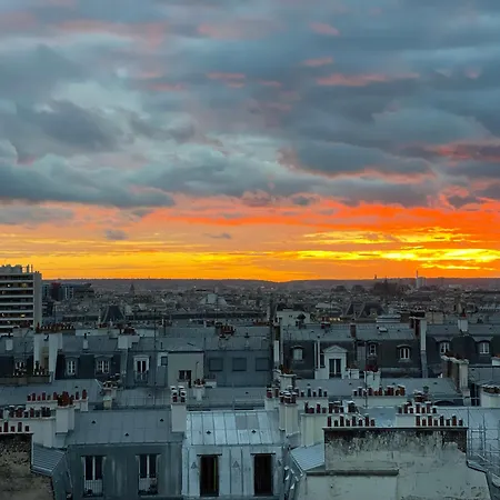 Apartamento Loft 80m2 Au 9eme Etage Avec Ascenseur - Parking Gratuit - Vues Panoramiques Sur Paris