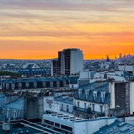 Loft 80m2 Parking Vues Magiques * Paris
