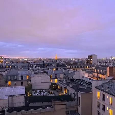 Loft 80m2 Au 9eme Etage Avec Ascenseur - Parking Gratuit - Vues Panoramiques Sur 公寓 巴黎