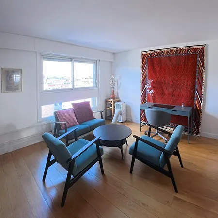 公寓 Loft 80m2 Au 9eme Etage Avec Ascenseur - Parking Gratuit - Vues Panoramiques Sur 巴黎