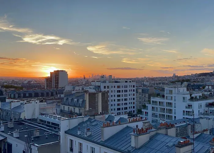 Loft 80M2 Au 9Eme Etage Avec Ascenseur - Parking Gratuit - Vues Panoramiques Sur Tout Paris *