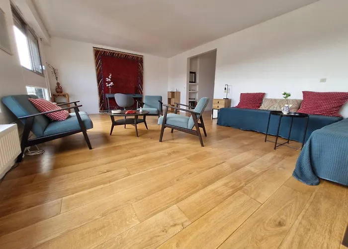 Loft 80M2 Au 9Eme Etage Avec Ascenseur - Parking Gratuit - Vues Panoramiques Sur Tout Paris パリ