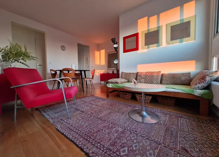 Loft 80M2 Au 9Eme Etage Avec Ascenseur - Parking Gratuit - Vues Panoramiques Sur Tout Paris アパート